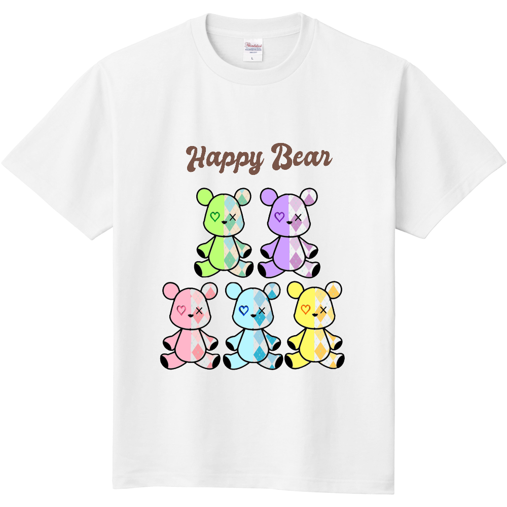 Happy♡Bear♡Tシャツ