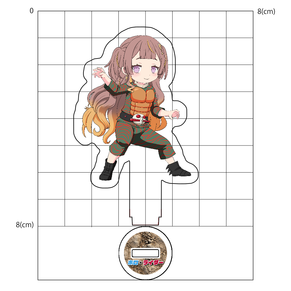 【8cmアクスタ】ホロ×ライダー アーニャ・メルフィッサ×仮面ライダーアマゾン