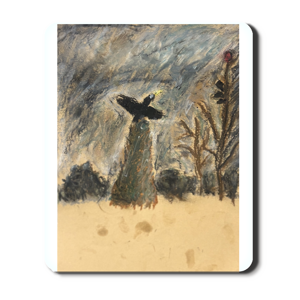 カァは頭上で鳴いている