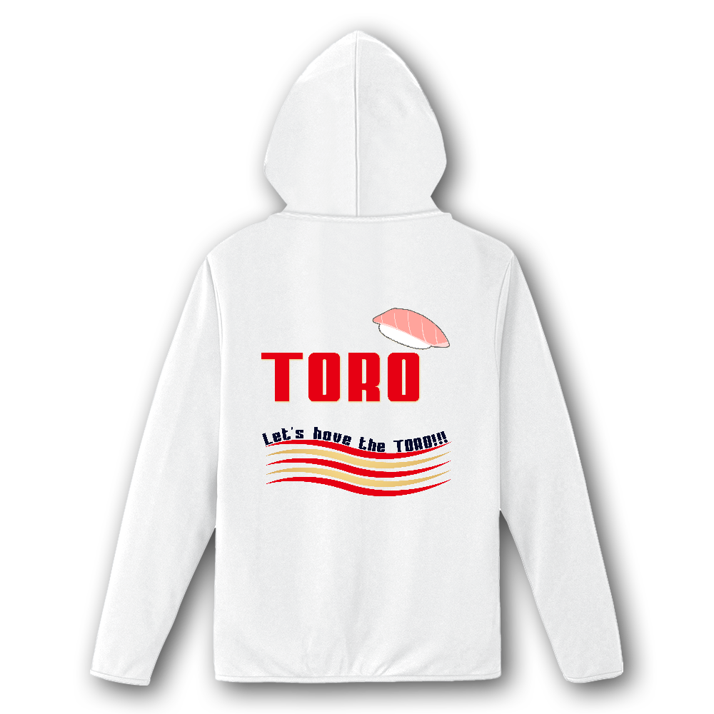 トロ愛好家 パーカー＜カッパ寿司風＞