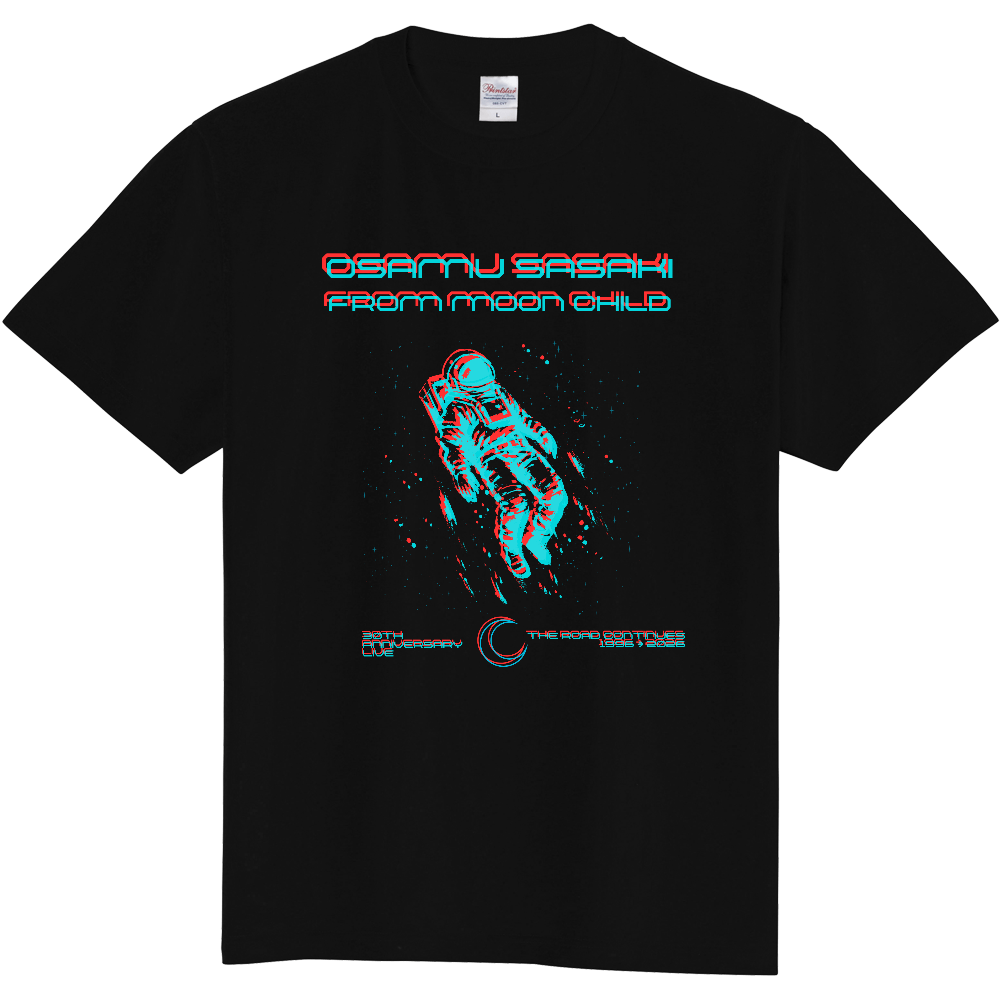 30th Anniversary Live Tシャツ 3D風デザイン