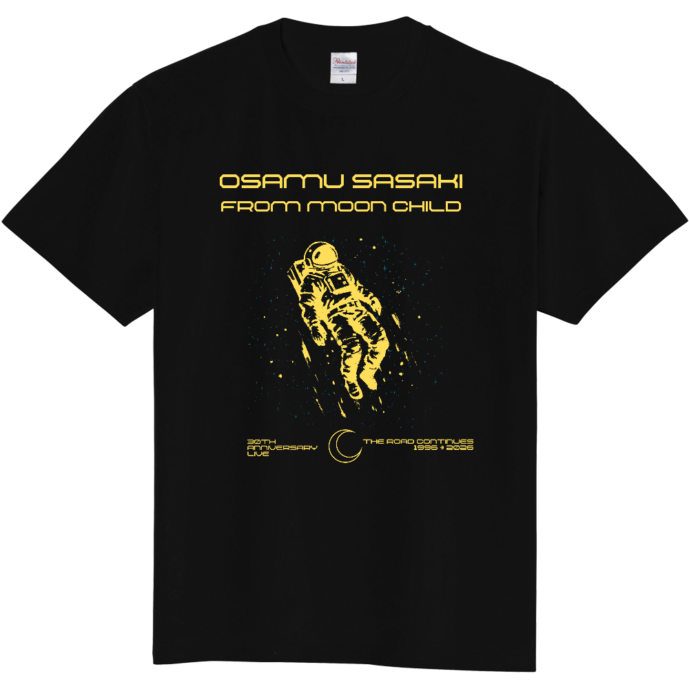 30th Anniversary Live Tシャツ 黄デザイン