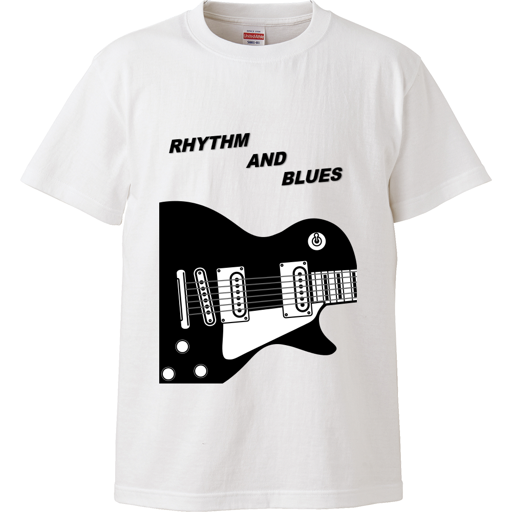 RHYTHM AND BLUES（リズムアンドブルース）即日ハイクオリティーTシャツB・W