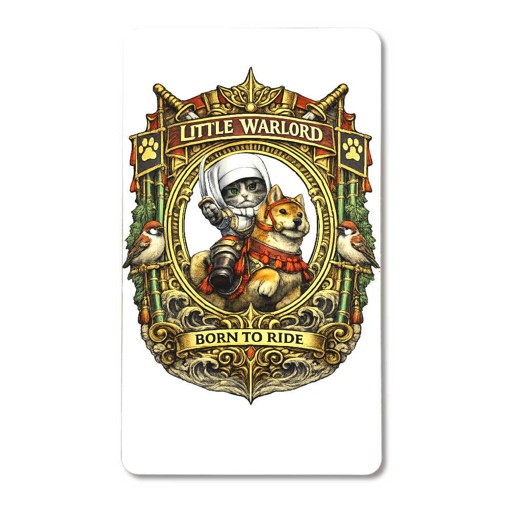 猫化戦国武将グッズ（上杉謙信風）