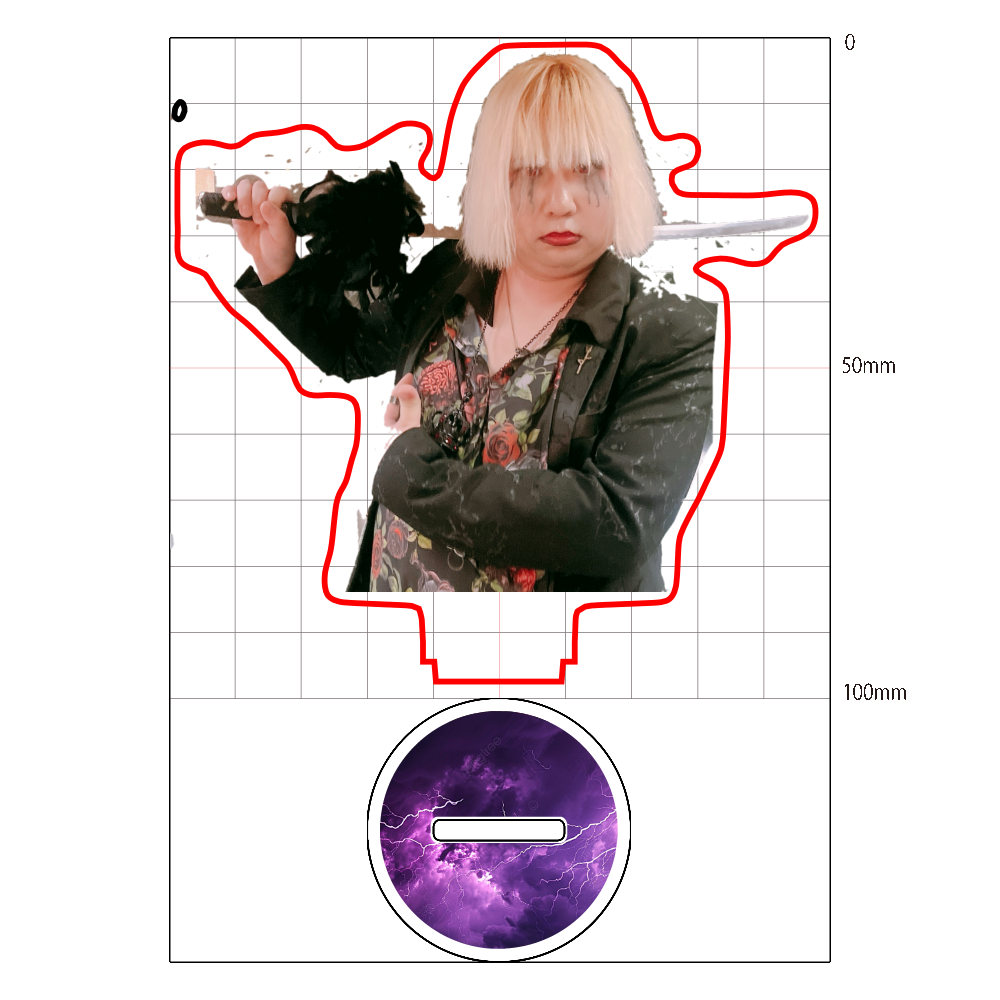 Dunkelheit 冴アクリルスタンド