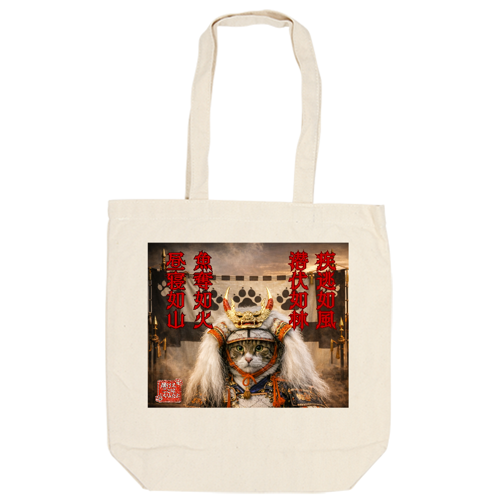 猫化戦国武将グッズ（武田信玄風）