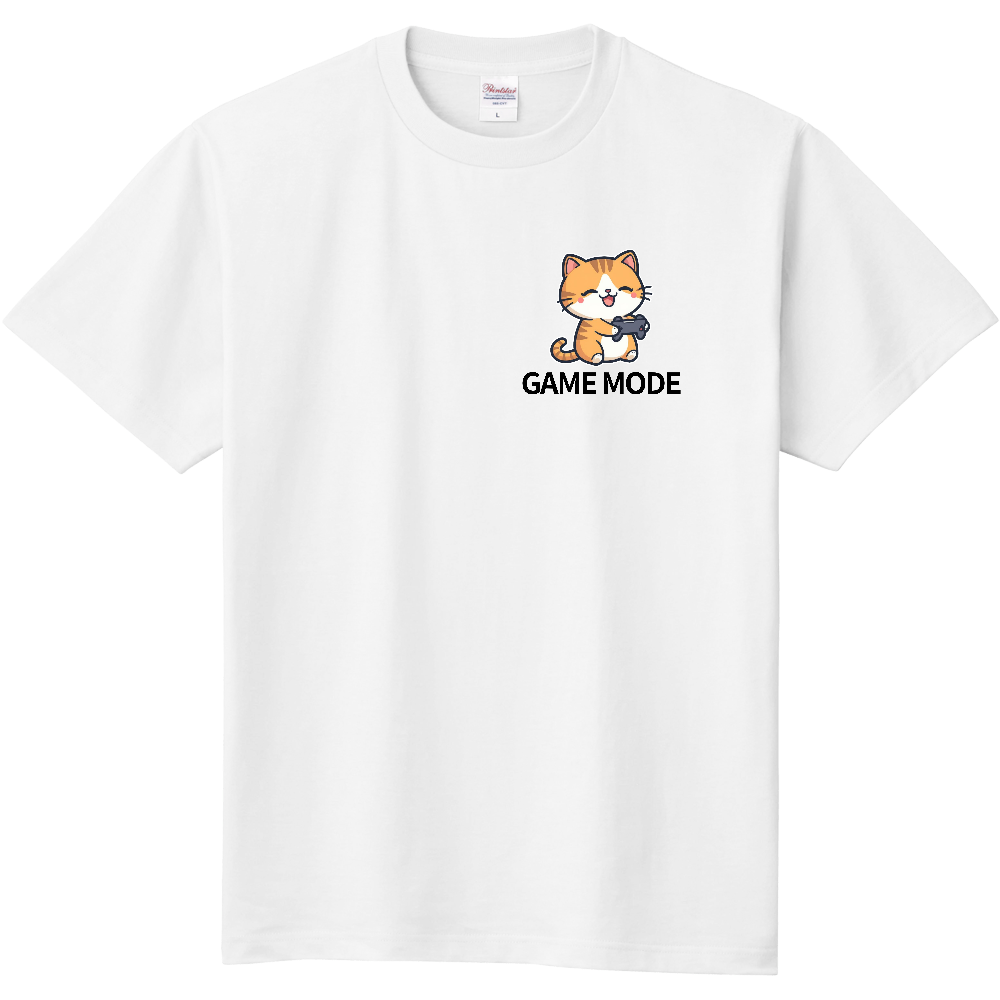 GAME MODE ゆるかわゲーム猫ロゴワンポイント
