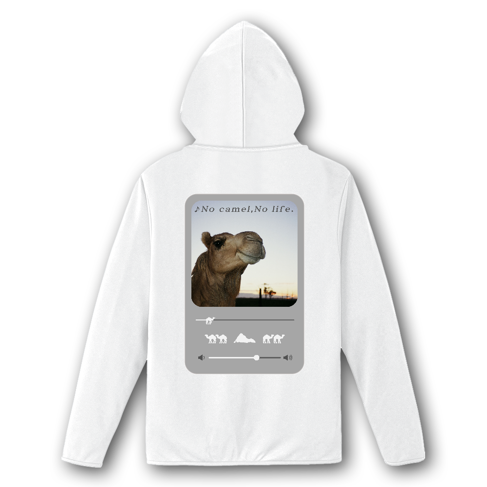 ミュージック・プレーヤー　パーカー＜No Camel ～　＞