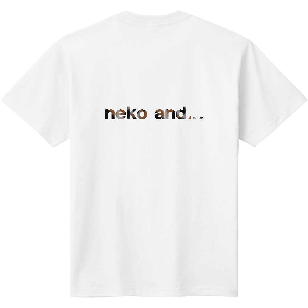 ネコ　アンド　Tシャツ　（三毛猫バージョン）