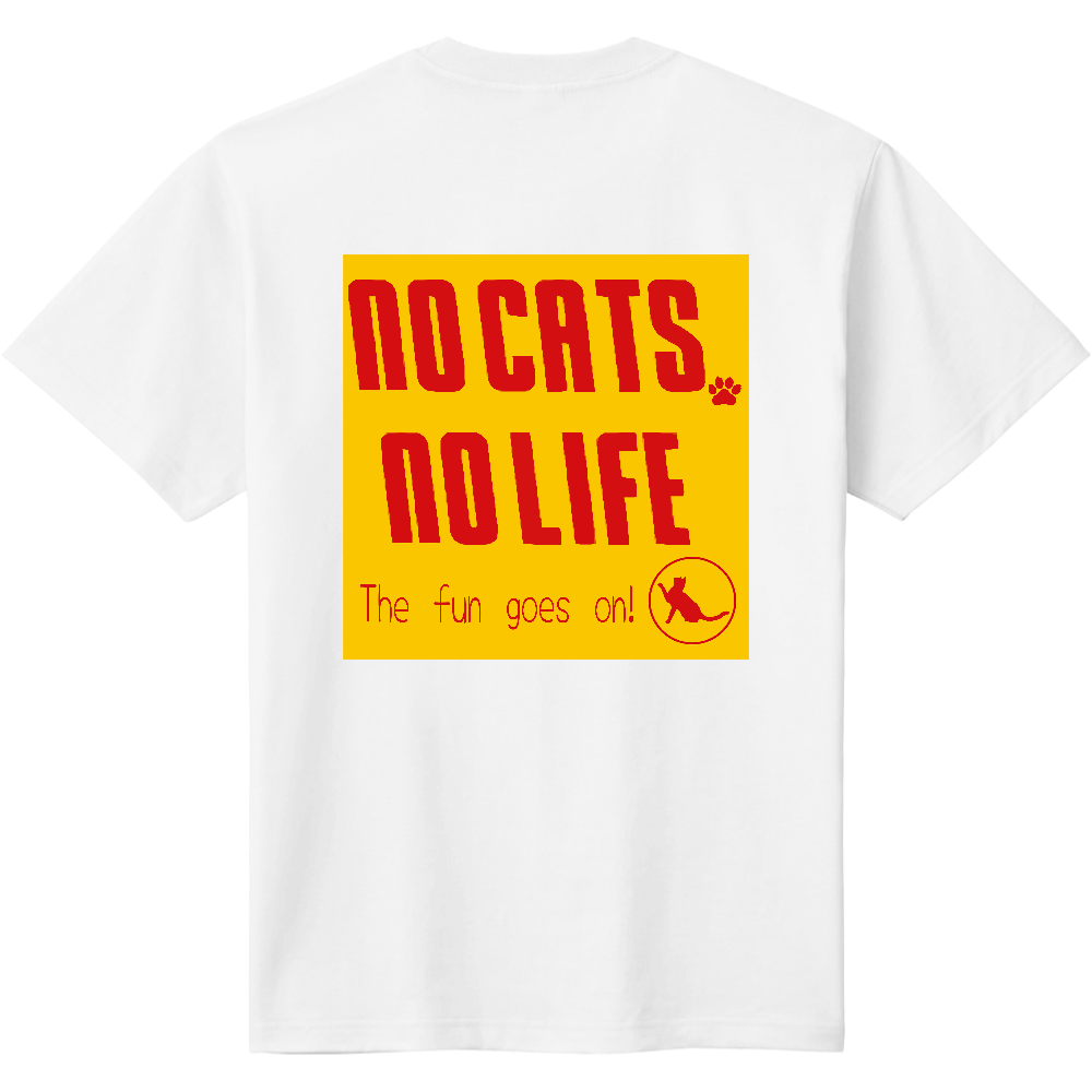 No Cats,No Life T シャツ