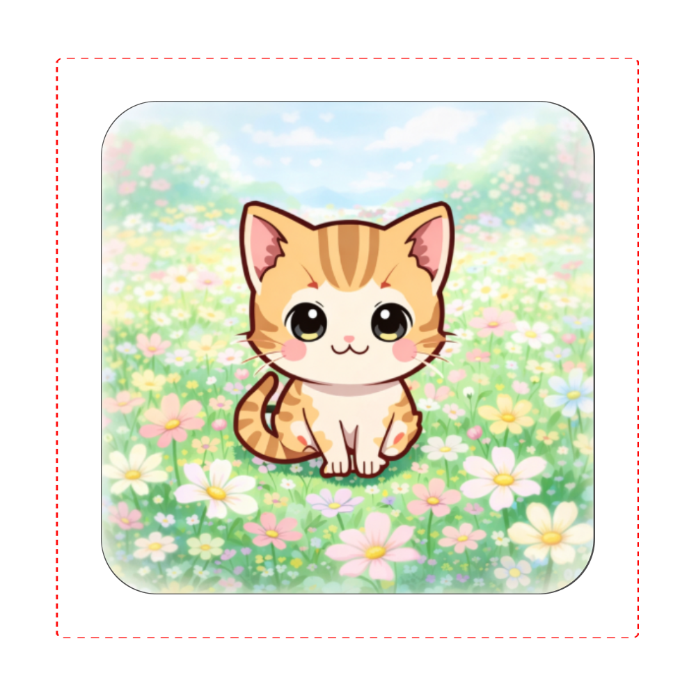 【子猫ハンカチ】