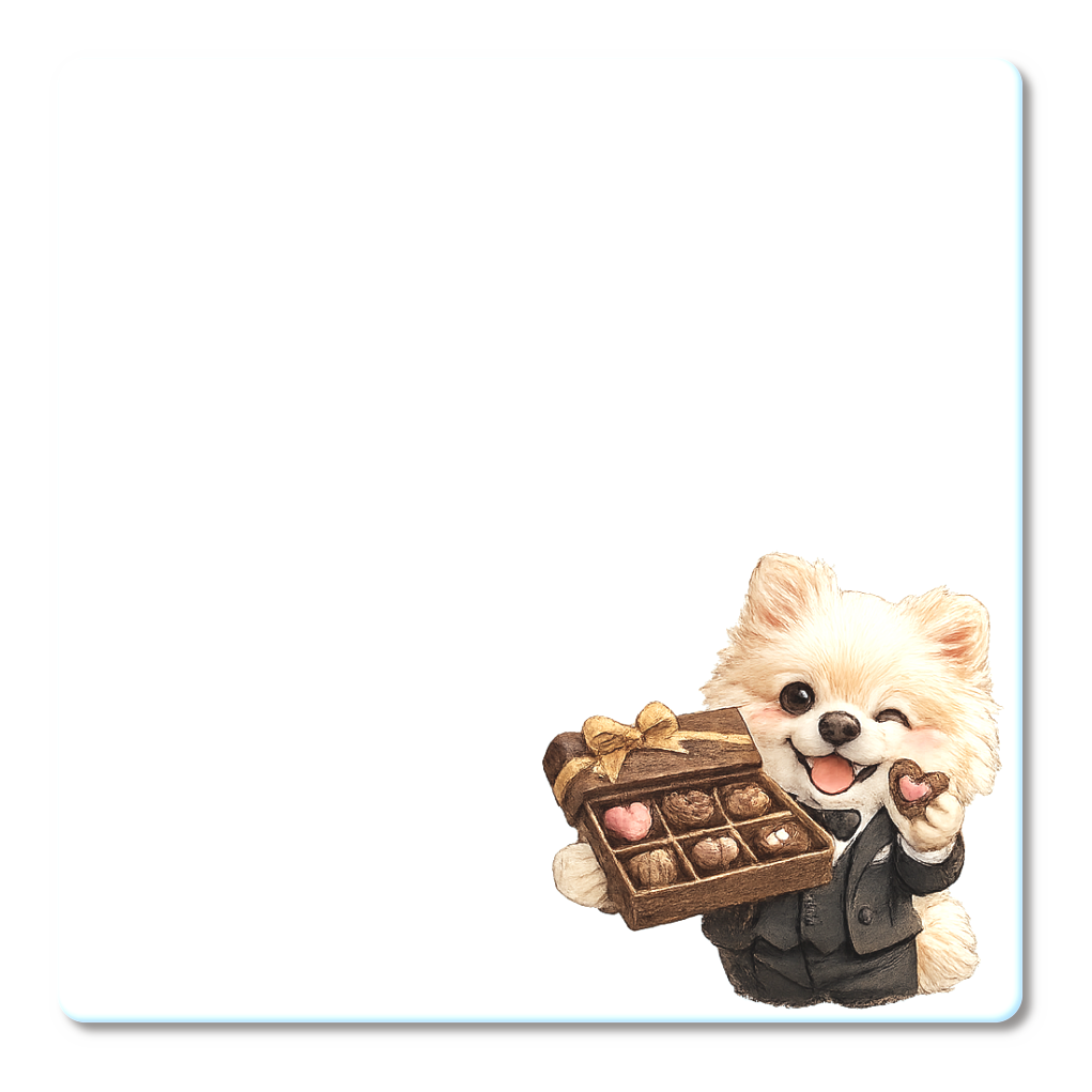 ししまる with -アクリルコースター（チョコ）-