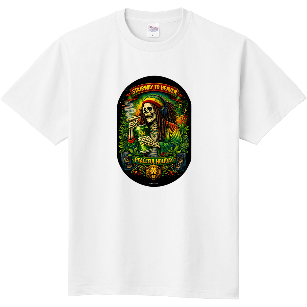 Rasta to Heaven Tシャツ
