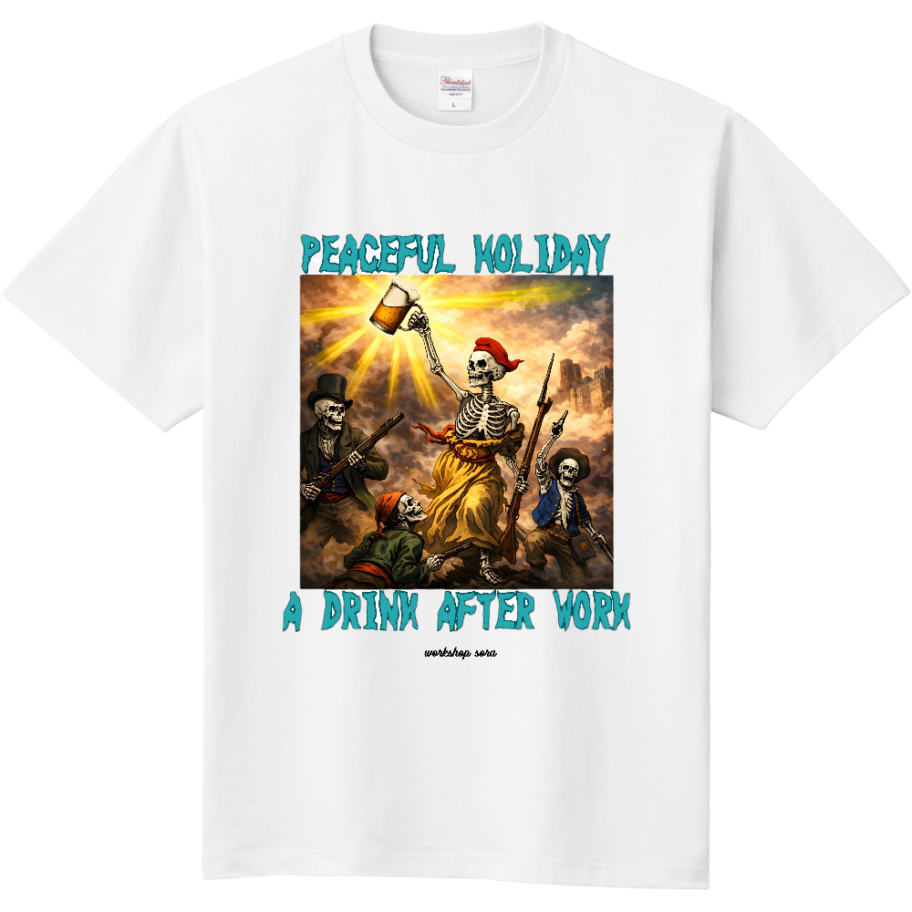 Raise the Glass of Revolution Tシャツ