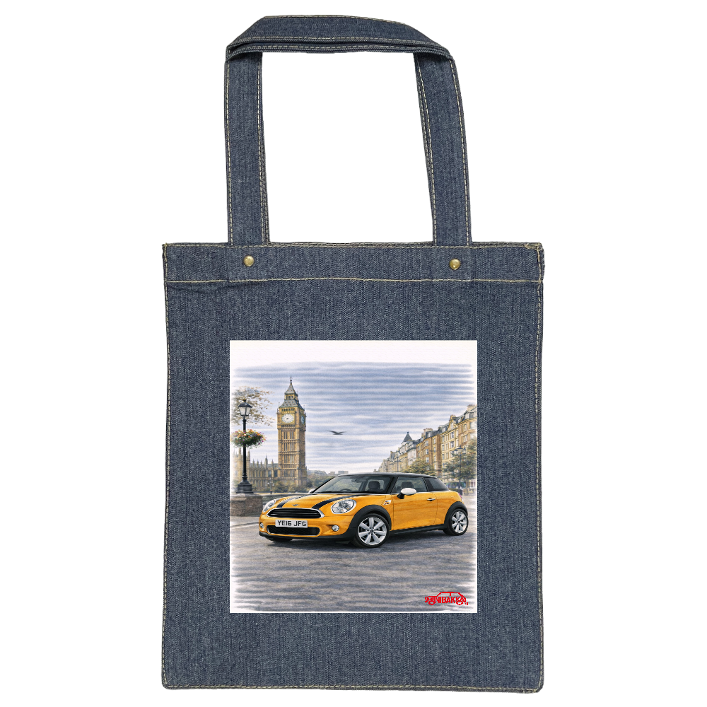 MINIBAKKA F５６　COOPER  SD　13ozデニムボックススタッズトート｜MARKLESS STYLE