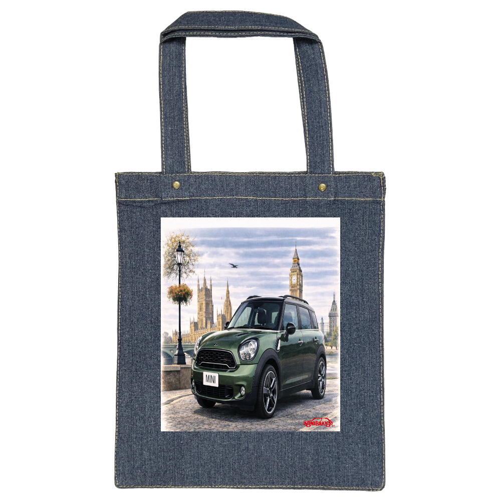 MINIBAKKA F６０　COOPER　 SD CROSSOVER　13ozデニムボックススタッズトート｜MARKLESS STYLE