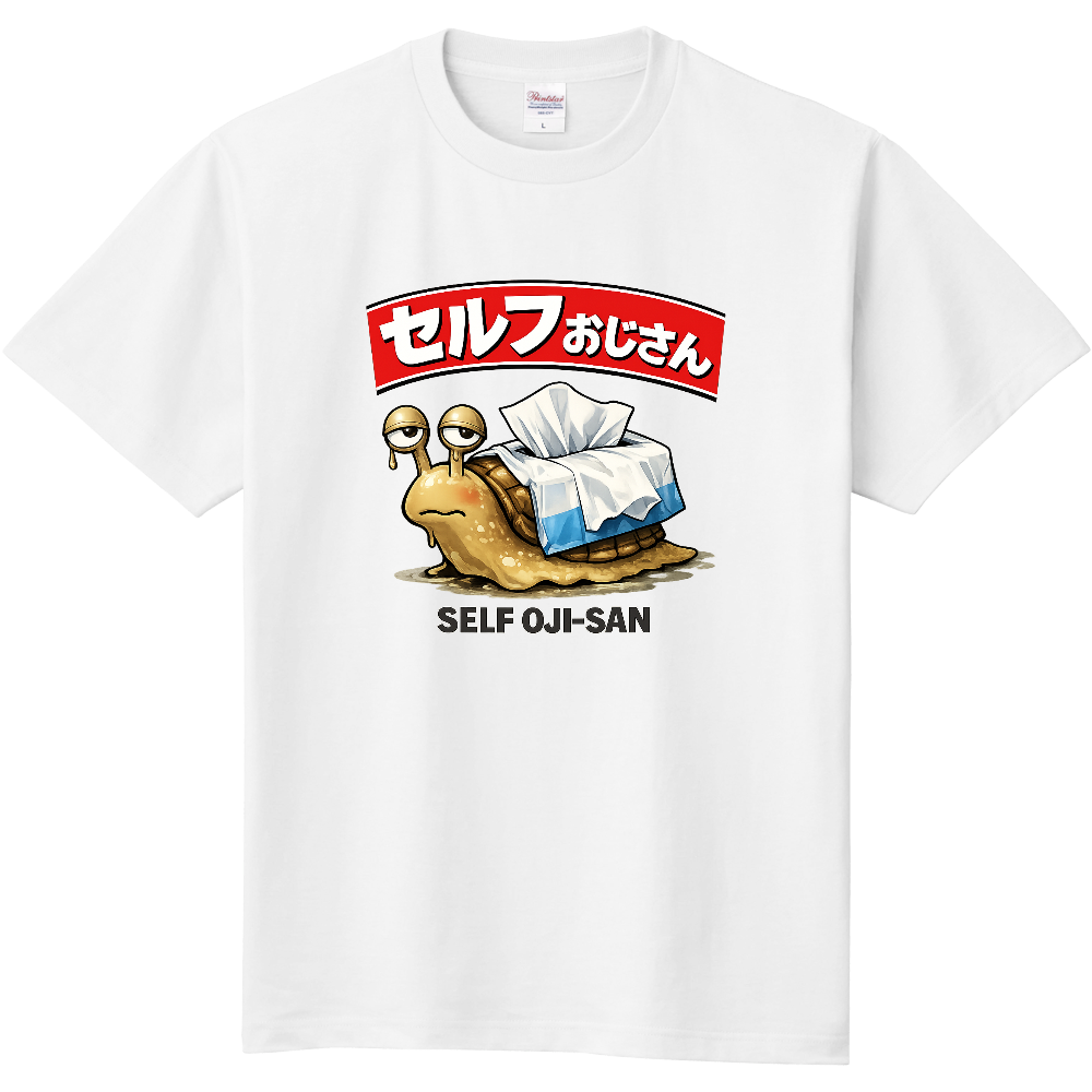 セルフおじさんTシャツ