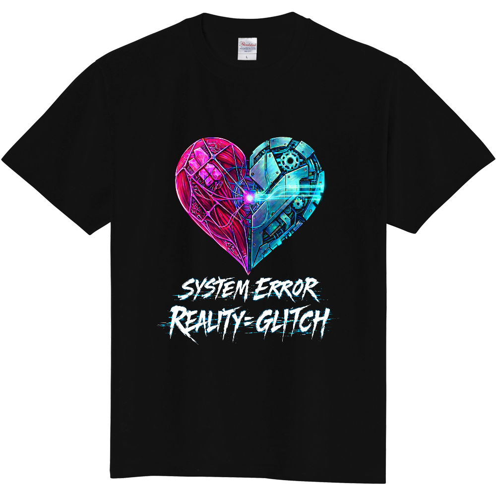 SYSTEM ERROR HEART T-shirt (5.6oz) 