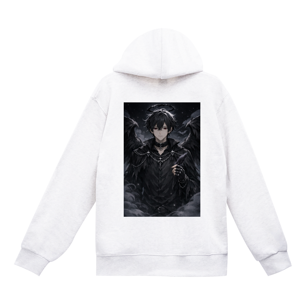 すくる?堕天使パーカー