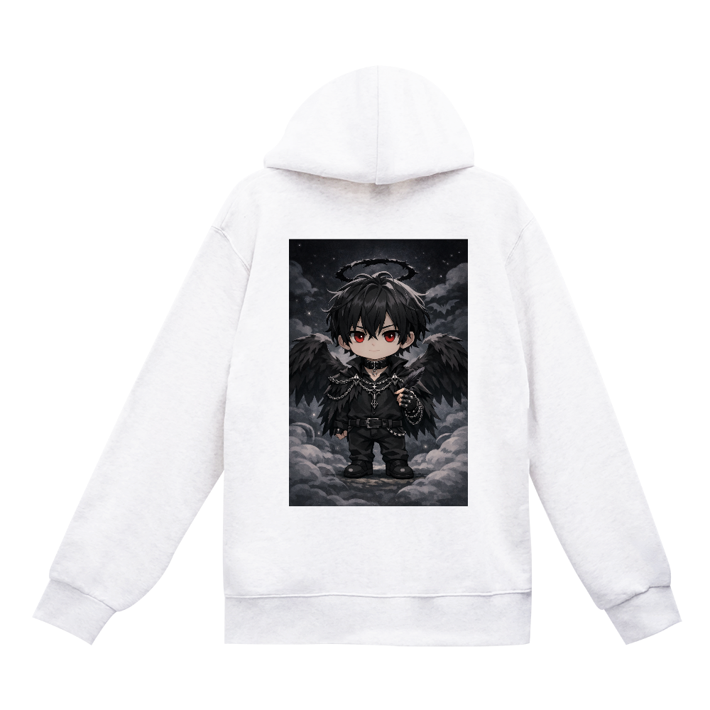 すくる?堕天使パーカー