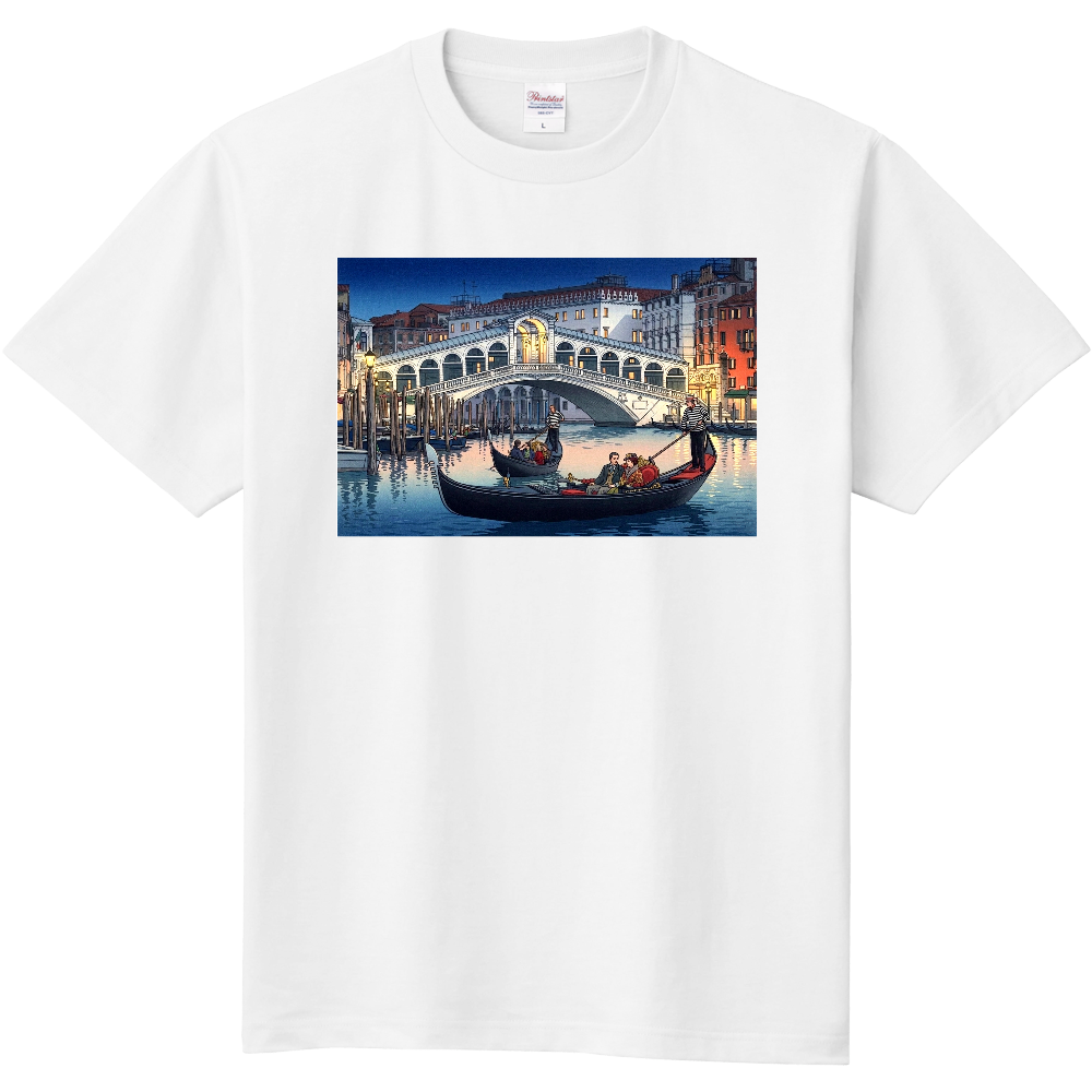 「ベニス36景#1「リアルト橋の夕景」/36Views of Venice #1:「Rialto Bridge Evening View」