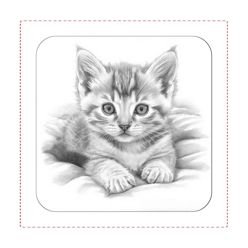 【子猫ハンカチ】