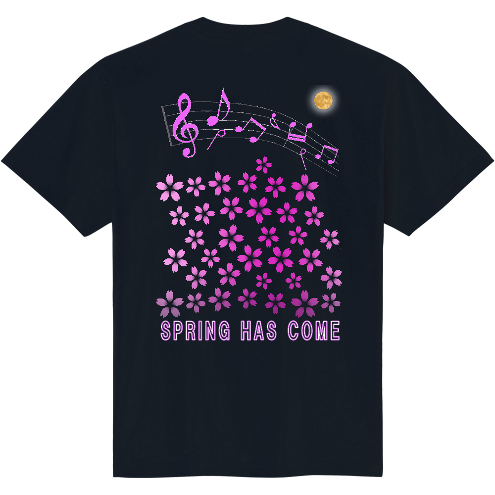 桜Tシャツ(夜桜Tシャツ)
