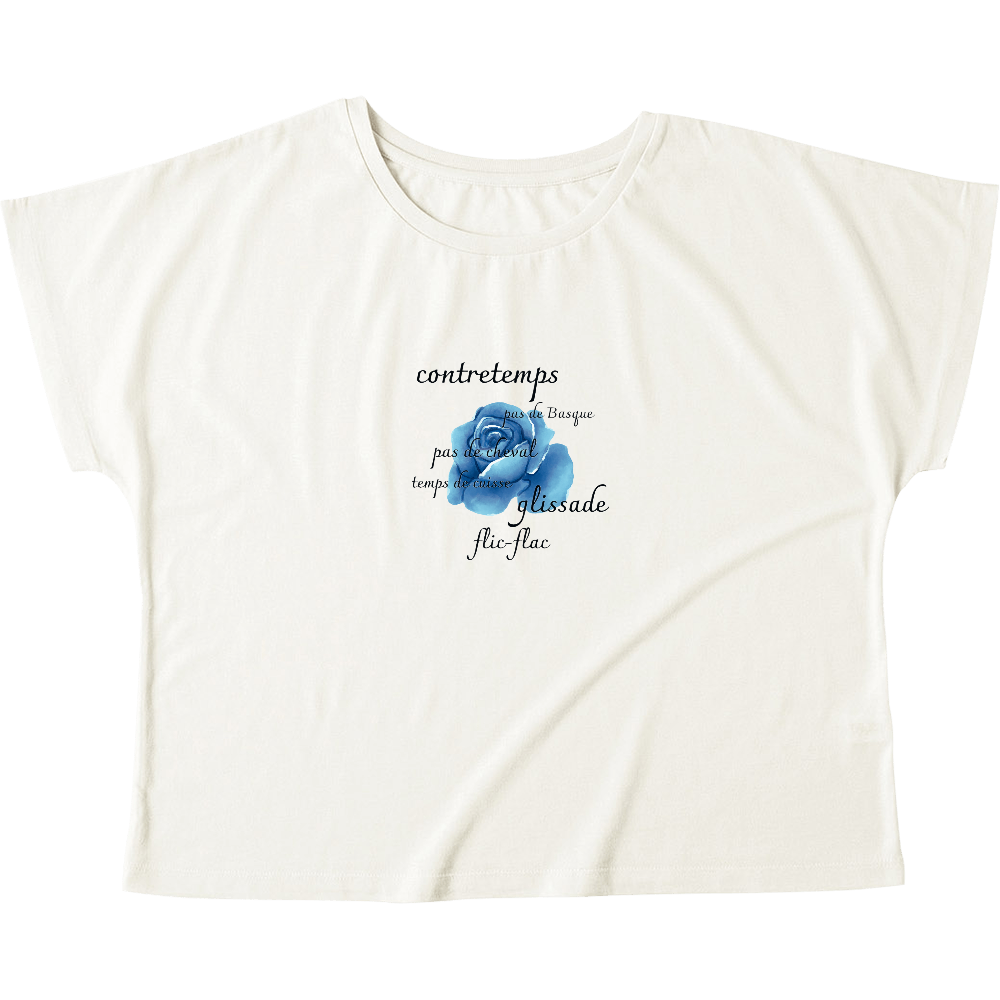 étude バレエpas ドルマンTシャツ (オフホワイト)