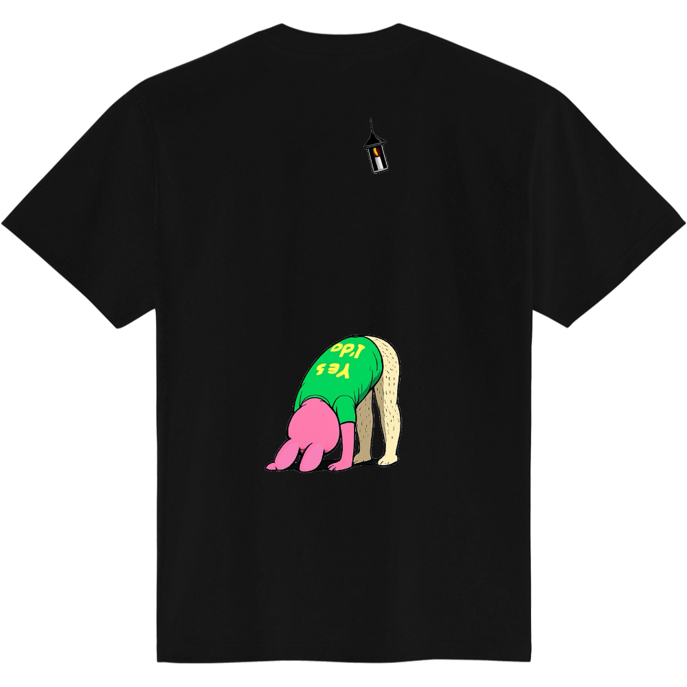 SNEGE 卯叉義 usagi （ありがとうまたはごめん）Tシャツ