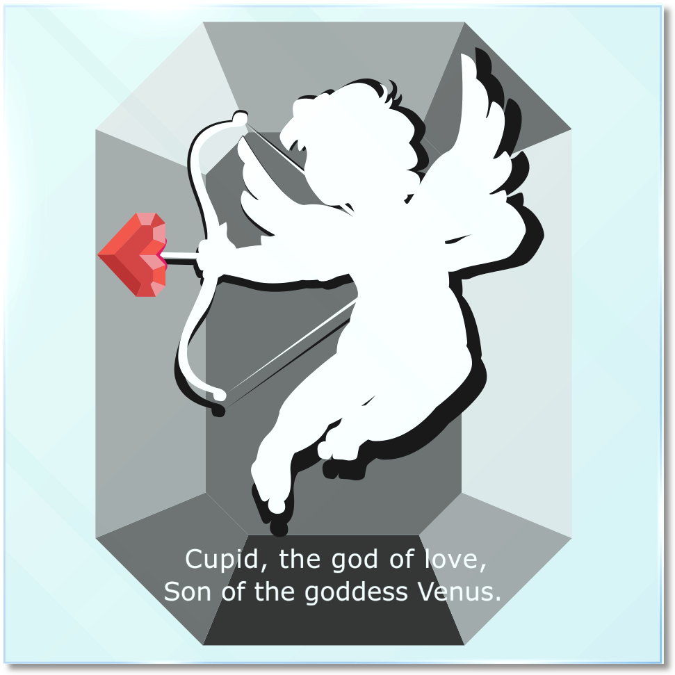 キューピッド（グレー系）