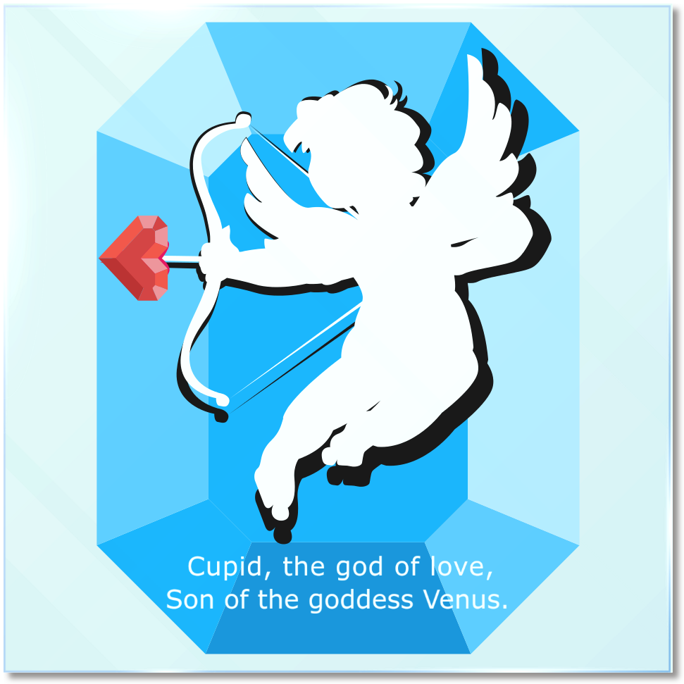 キューピッド（ライトブルー系）