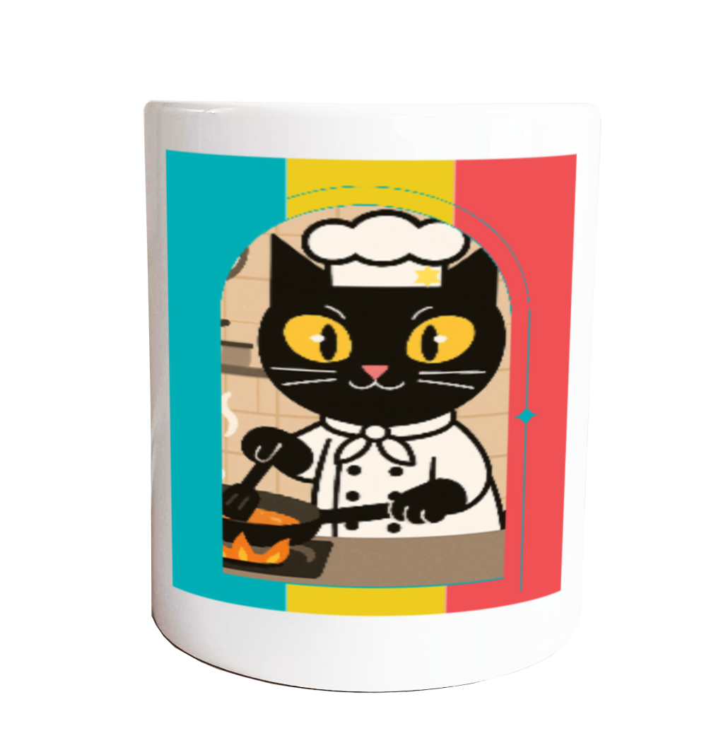 【マグカップ】黒猫のユニティ（コック）