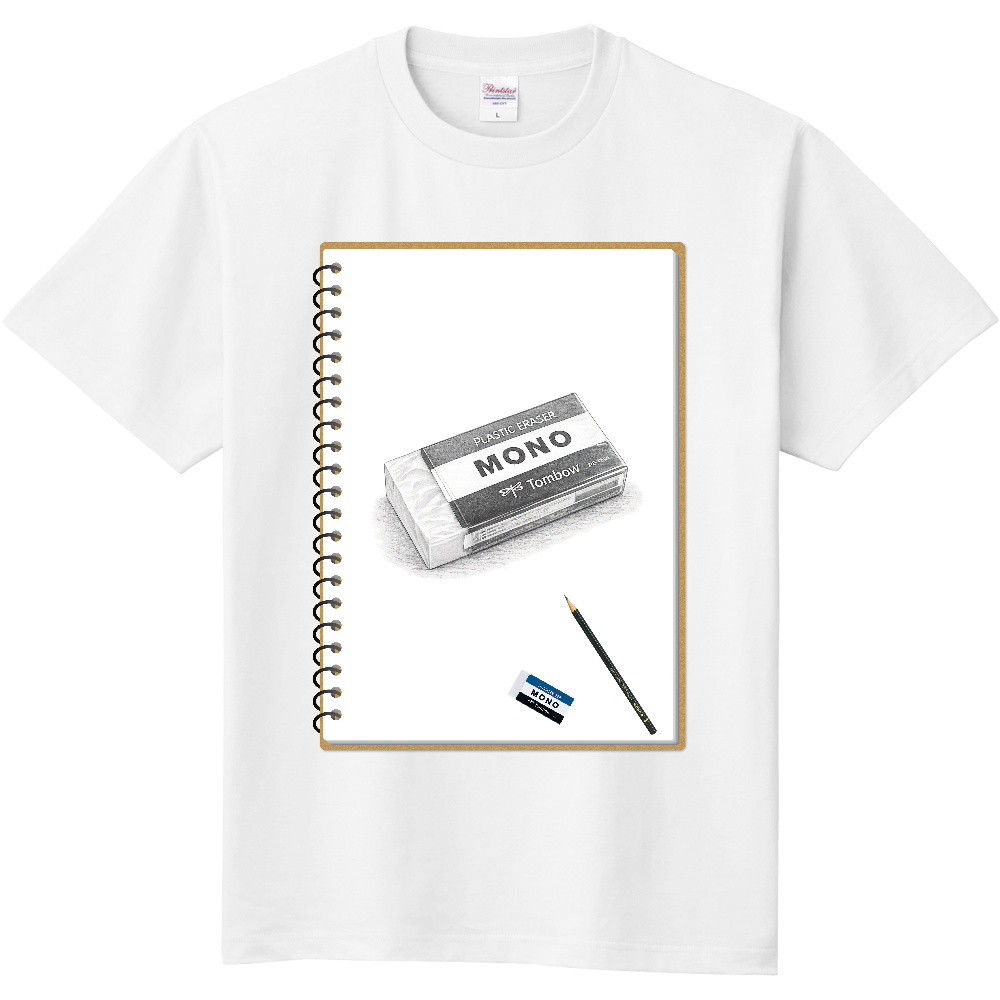 消しゴムＴシャツ＜MONO＞