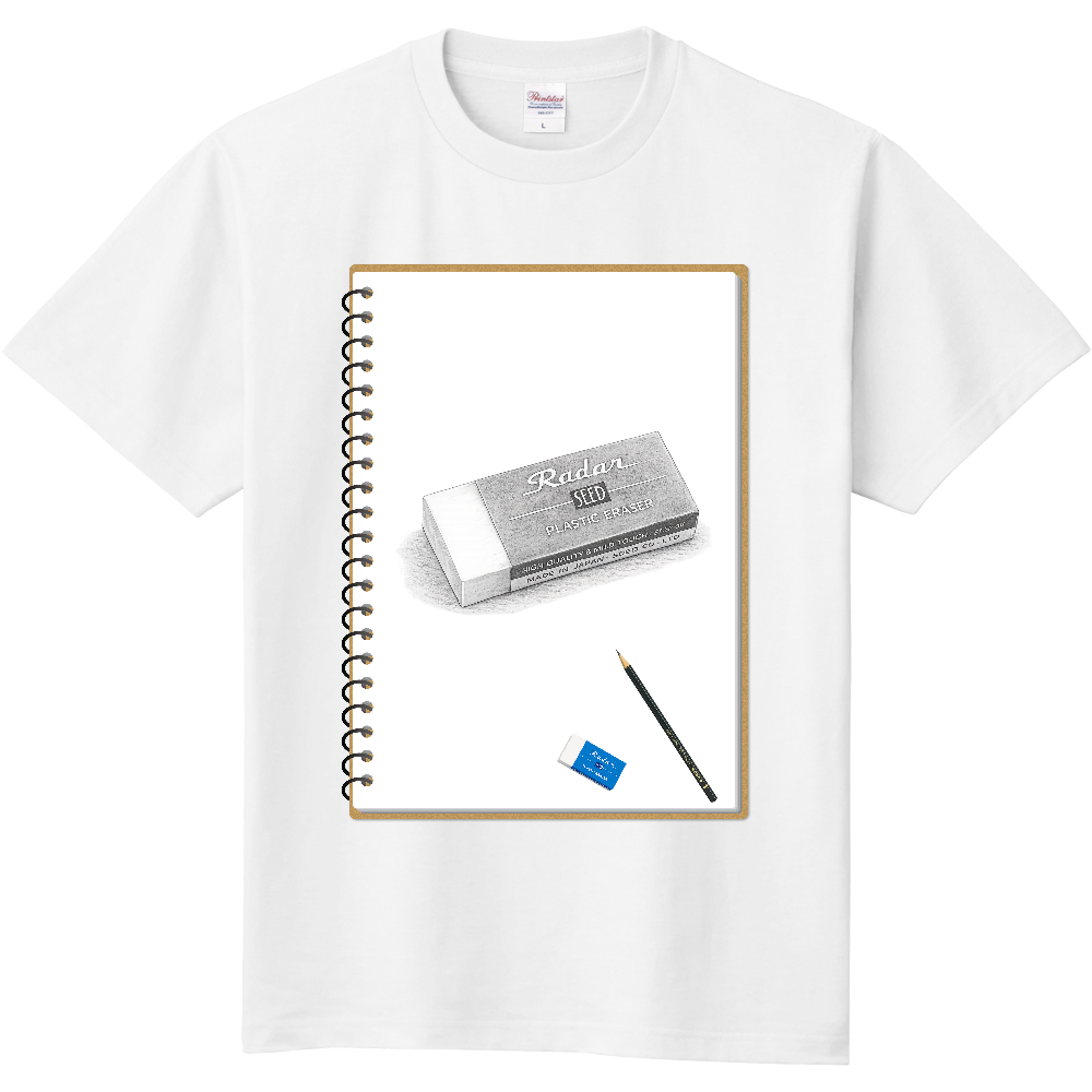 消しゴムＴシャツ＜レーダー＞