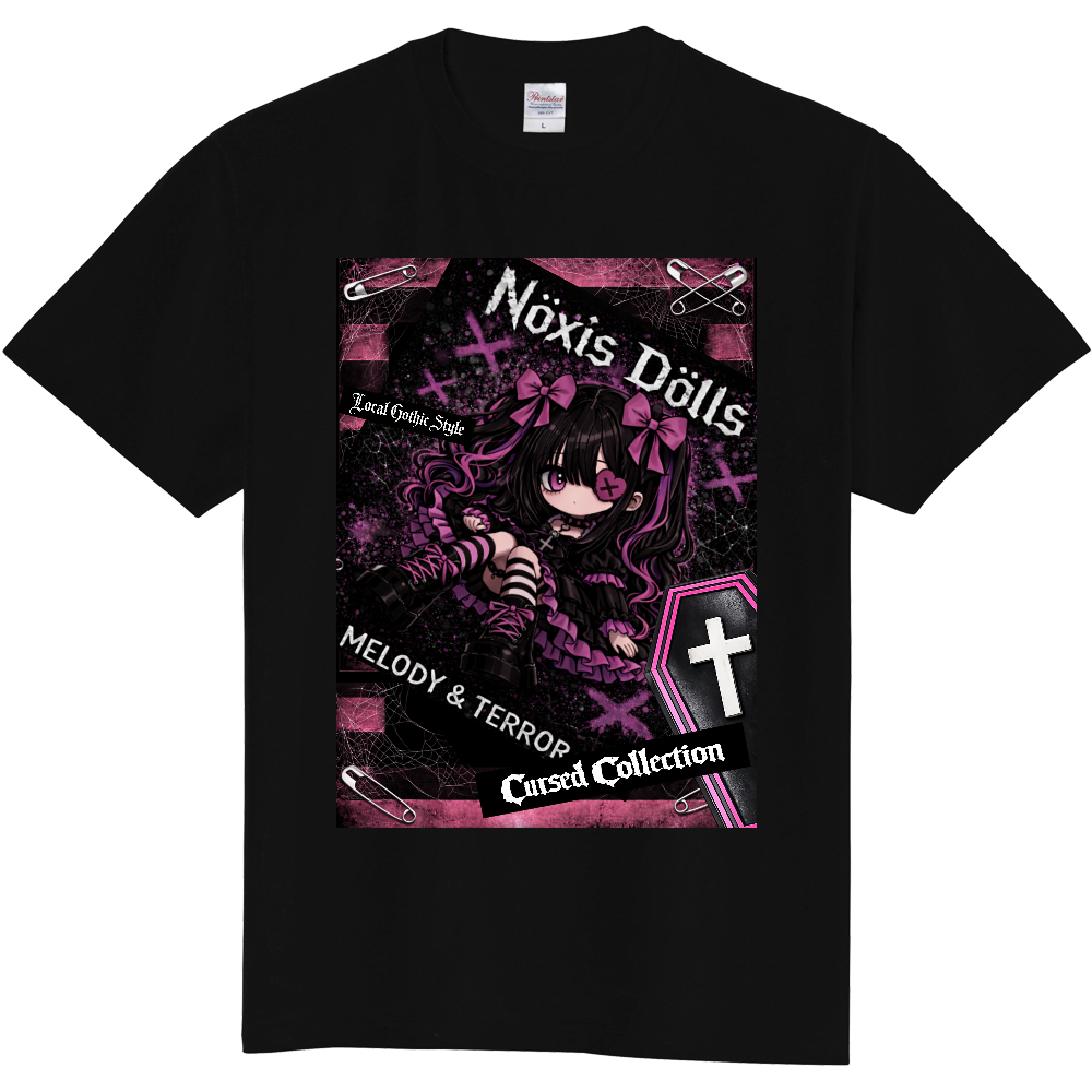 Nöxis Kuröe/Nöxis Dölls-CURSED COLLECTION-第一章-Tシャツ