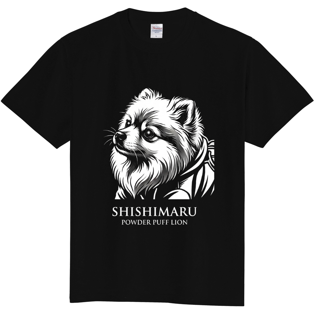 SHISHIMARU "Powder Puff Lion" Premium Monochromatic Tee