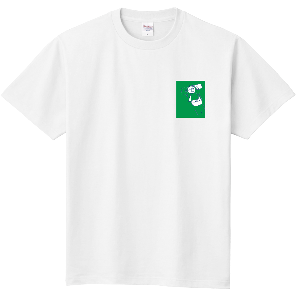 新しい枕の寝心地を確かめている人背面あり