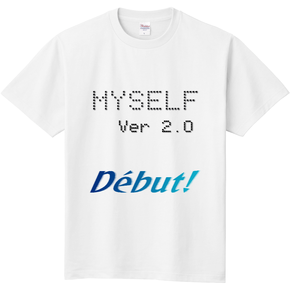 デビューＴシャツ＜フロント＞