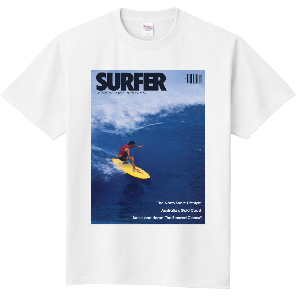 サーフィンTシャツ / SURFER / ノースショア / 波乗り / ドライTシャツ / NOTO DRY / 日本製 / サーフカルチャー