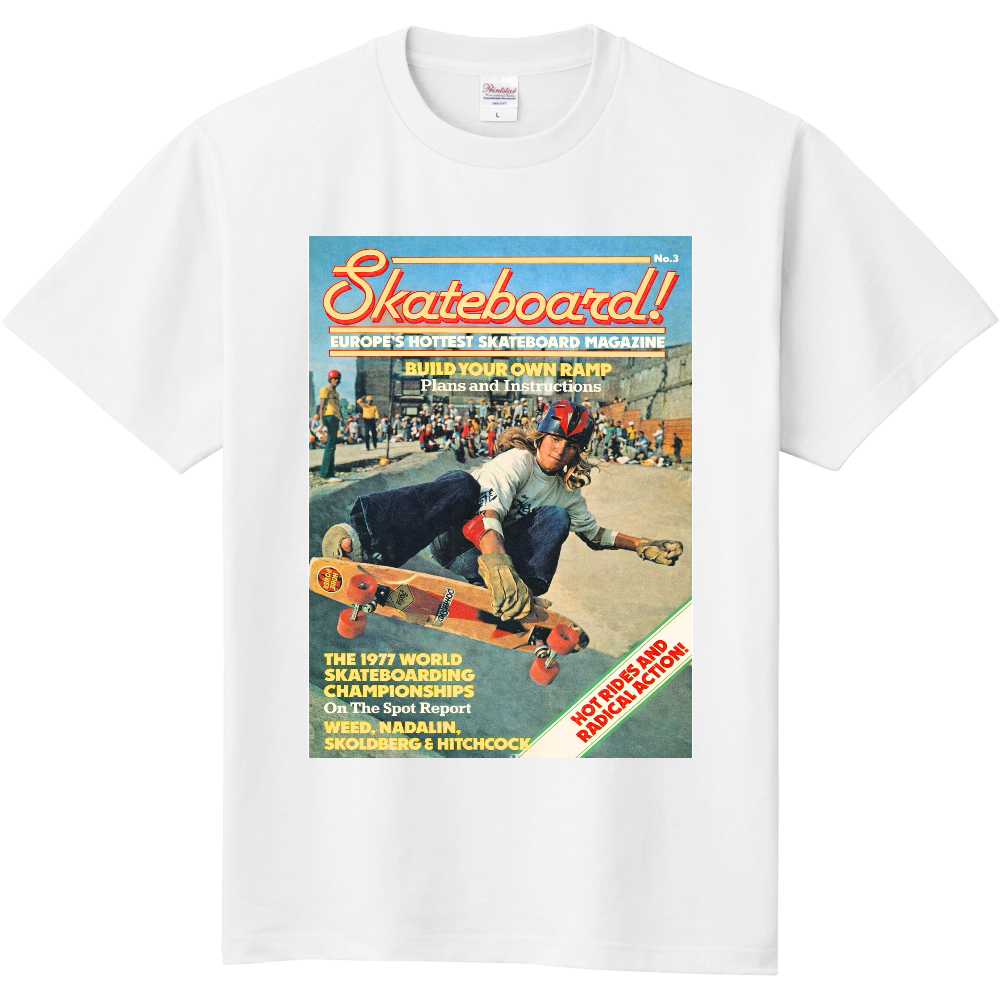 スケボーTシャツ / Skateboard / ヴィンテージ雑誌 / スケートカルチャー / ストリート