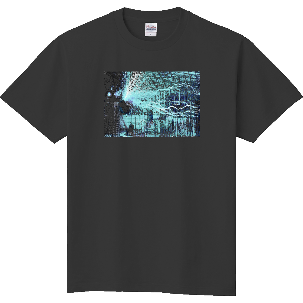 ニコラテスラTシャツ ブルー
