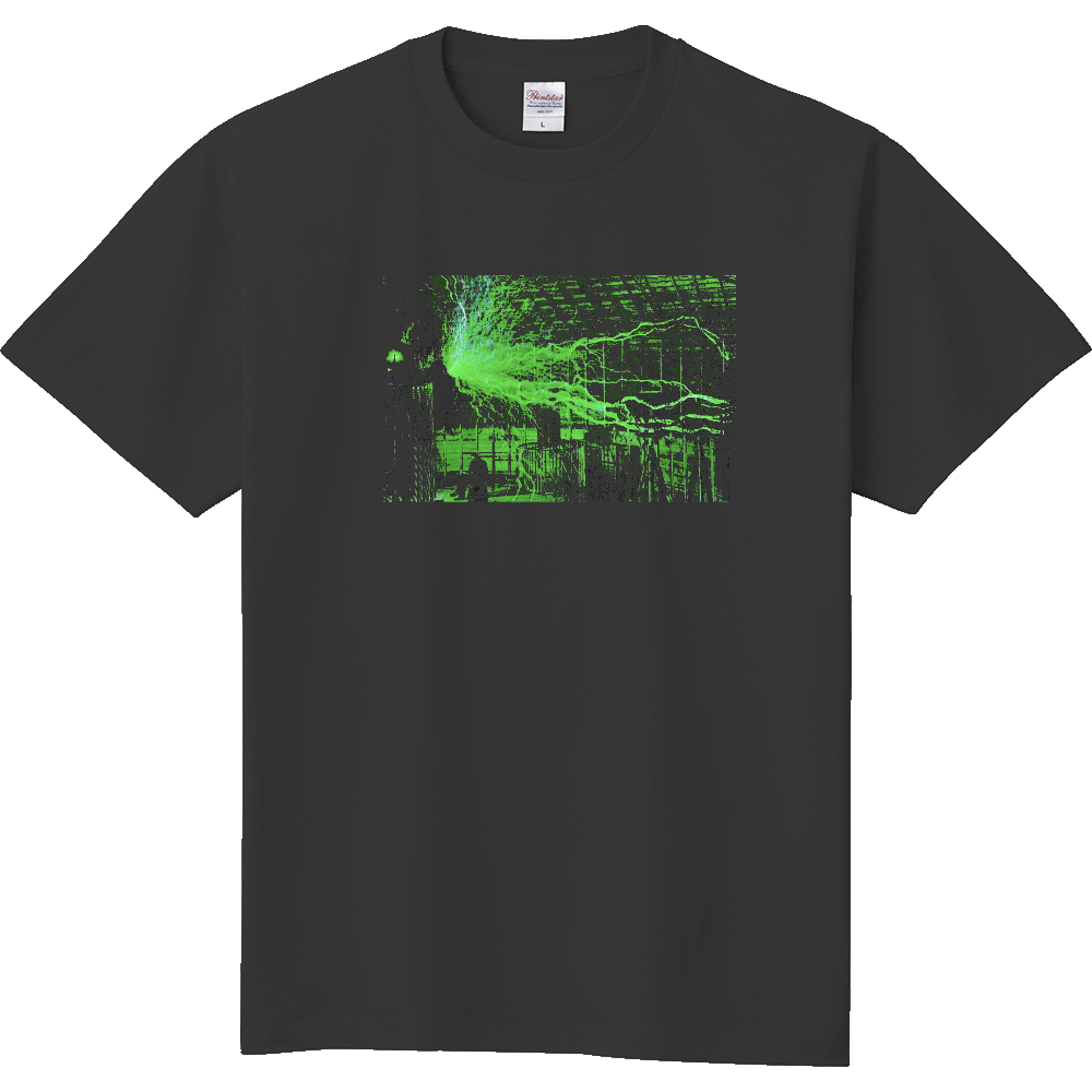 ニコラテスラTシャツ グリーン