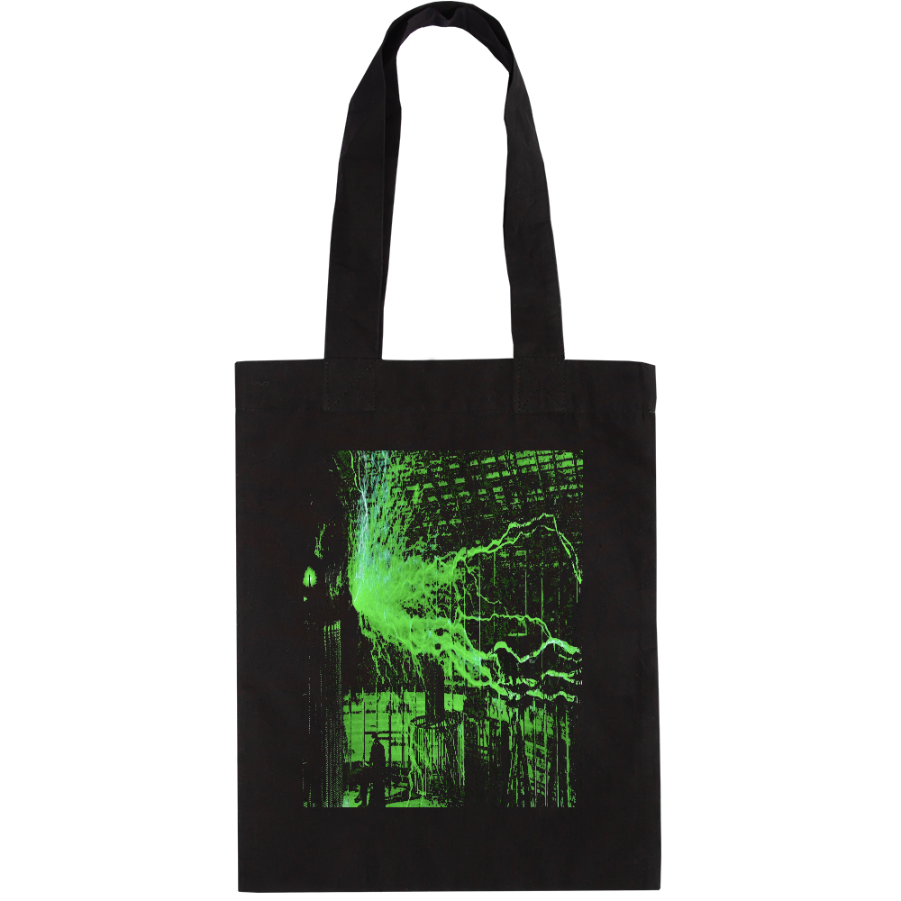 ニコラテスラトートバッグ グリーン