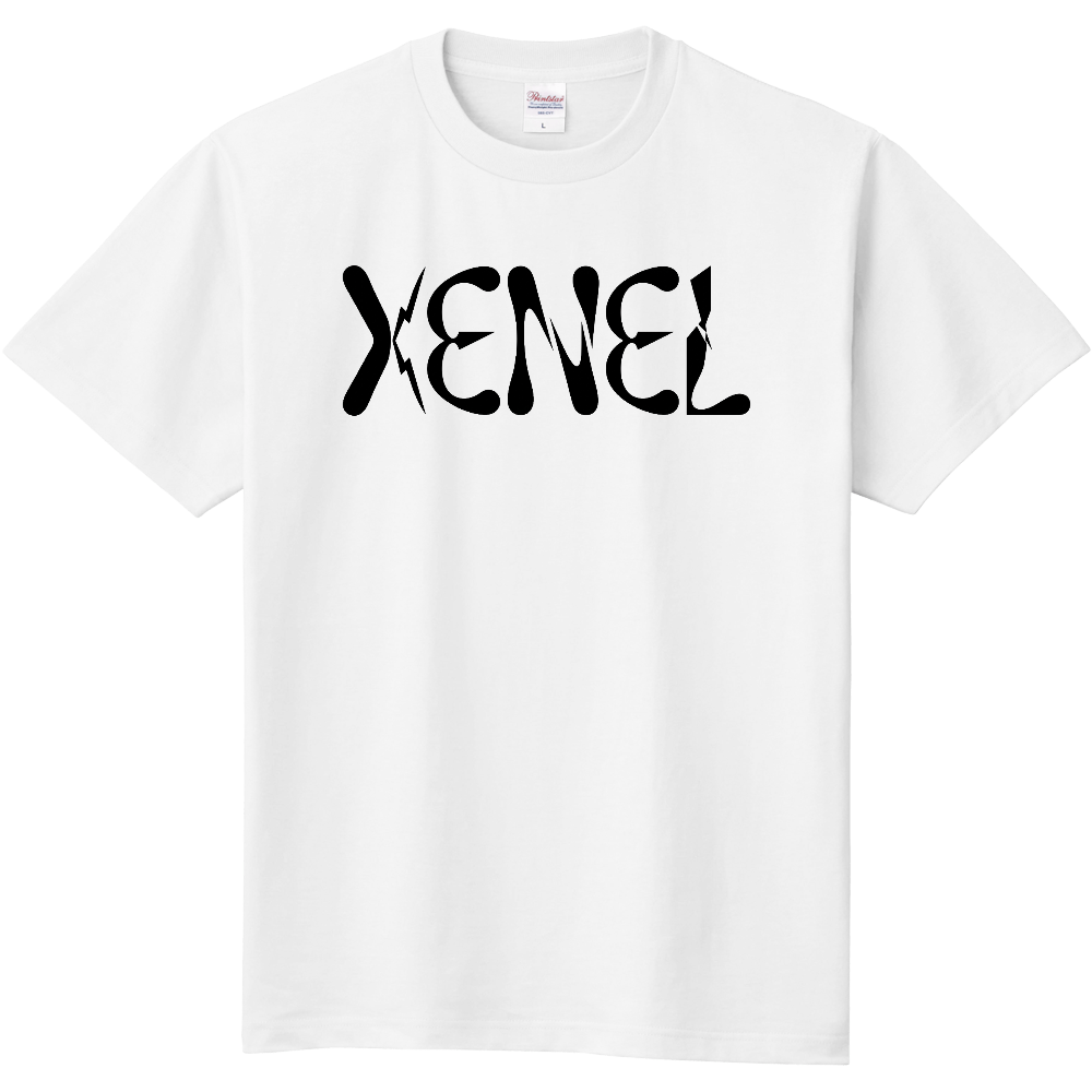 Xenel Distortion Logo Tee