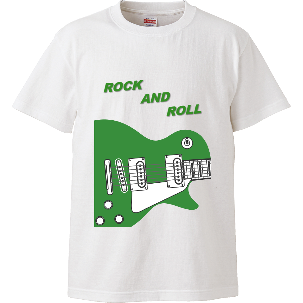 ROCK AND ROLL(ロックアンドロール)即日ハイクオリティーTシャツGre・W