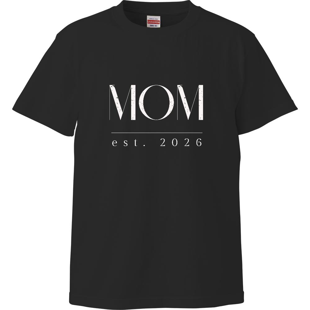 【MOM est. 2026】ママ • おかあさんのTシャツ