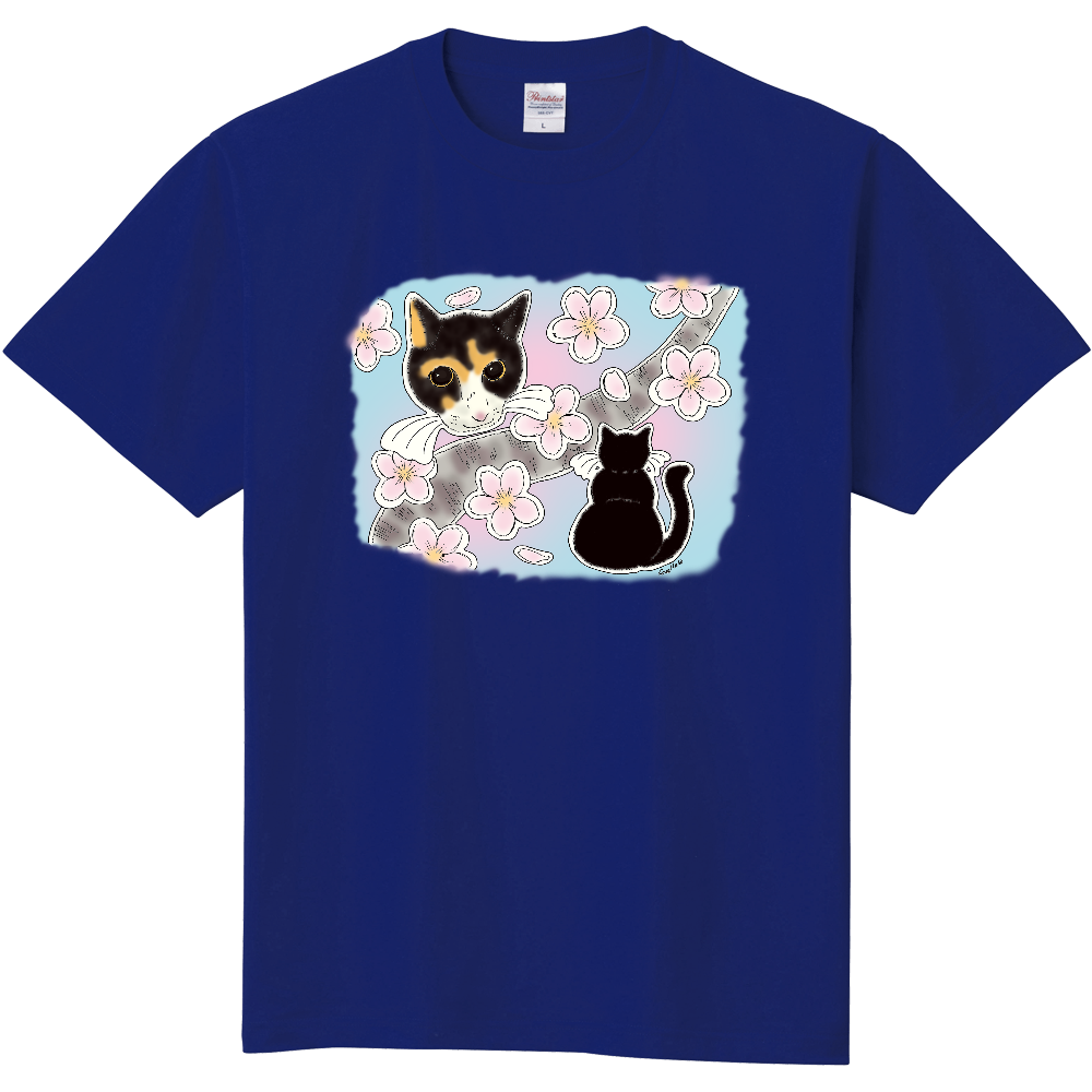 ねこ と さくら