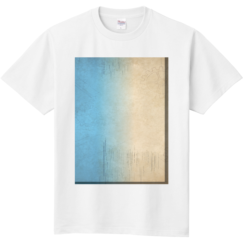 グラデーション紙テクスチャ風〜影あり～