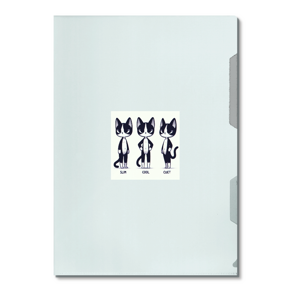 白黒三兄弟ねこのファイル