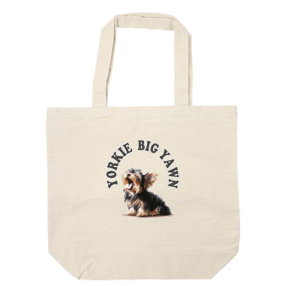かわいいYORKIE♡の大あくび！（トートバッグ）
